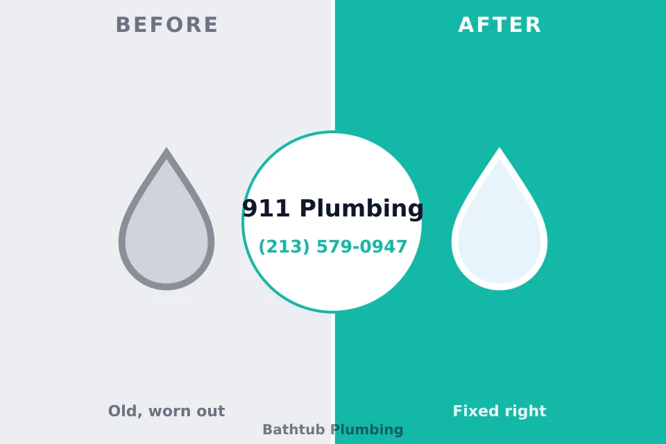 Before and after: plumbing repair Plainfield, WI